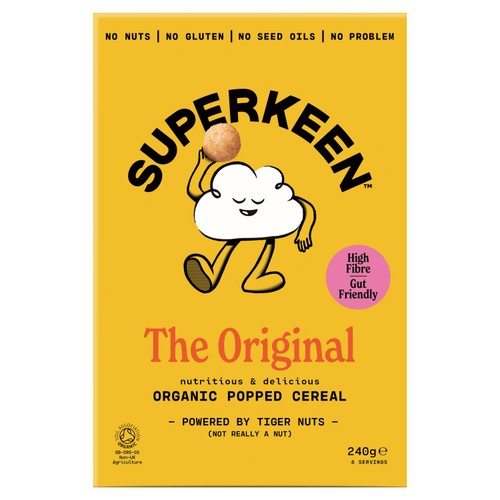 Superkeen Organic Original Tiger Nut Cereal