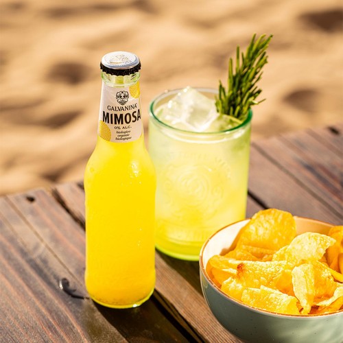 Galvanina Organic Mimosa 0% alcohol thumbnail 2