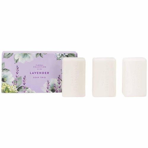 M&S Lavender Soap Trio thumbnail 3