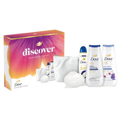 Dove Discover Favourites Selection Wash Bag & Gift Set thumbnail 2