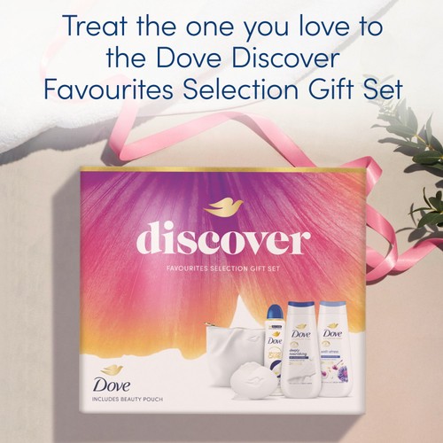 Dove Discover Favourites Selection Wash Bag & Gift Set thumbnail 5