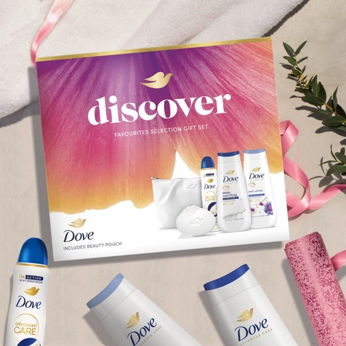 Dove Discover Favourites Selection Wash Bag & Gift Set thumbnail 6