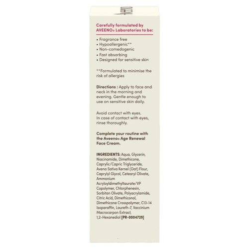 Aveeno Age Renewal Serum for Sensitive Skin thumbnail 7