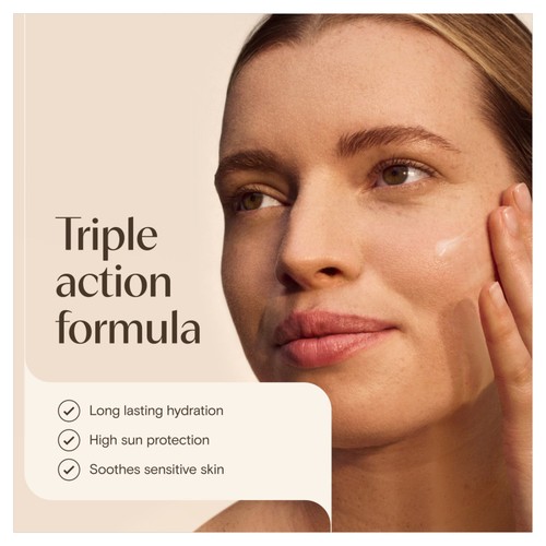 Aveeno Calm & Restore Moisturising Face Lotion SPF50 thumbnail 2