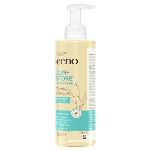 Aveeno Calm & Restore Foaming Cleanser for Sensitive Skin thumbnail 9