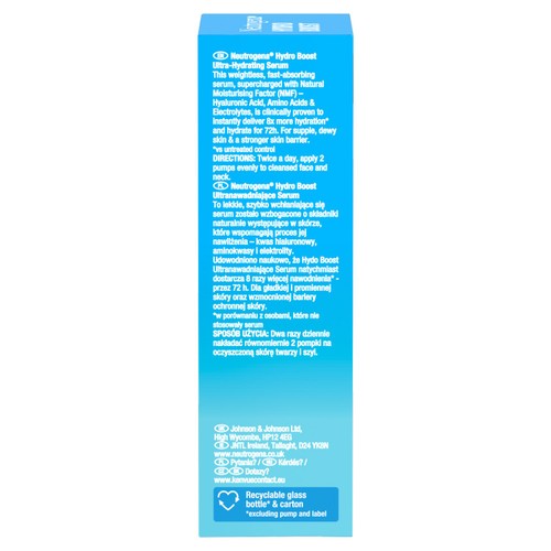 Neutrogena Hydro Boost Ultra-Hydrating Serum with Hyaluronic Acid thumbnail 8