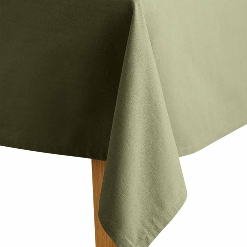 M&S Pure Cotton Tablecloth, Sage thumbnail 3
