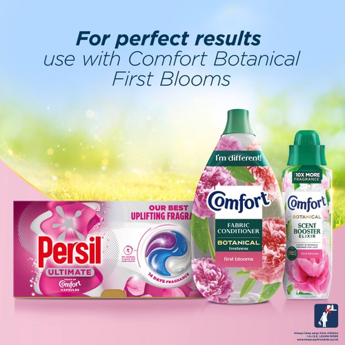 Persil Ultimate Washing Capsules Touch of Comfort 33 washes thumbnail 5