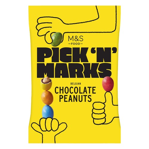 M&S Pick n Marks Belgian Chocolate Peanuts