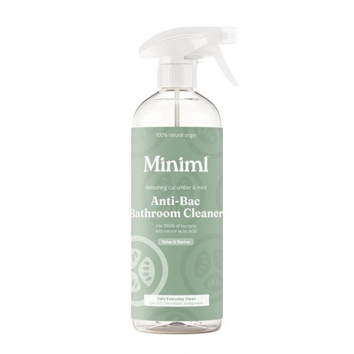 Miniml Cucumber & Mint Anti-Bac Bathroom Cleaner Spray