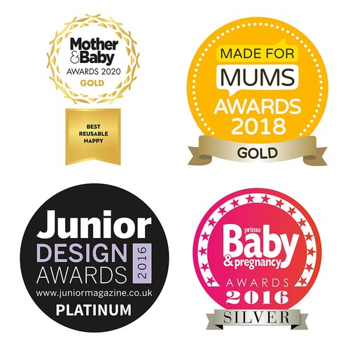 Bambino Mio Miosolo Classic All-In-One Reusable Nappy Set, Dream Size 0-5 thumbnail 5