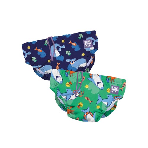 Bambino Mio Reusable Swim Nappy, Squeak & Finn, 2-3 years Size 4-5 thumbnail 2