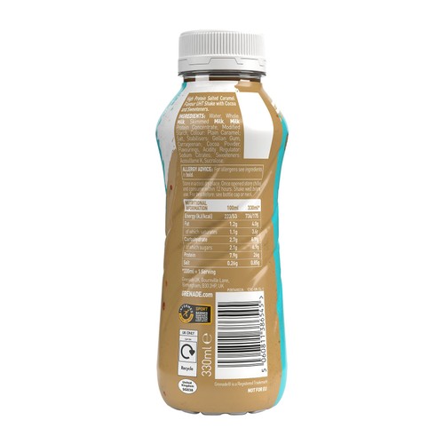 Grenade Protein Shake Salted Caramel thumbnail 2