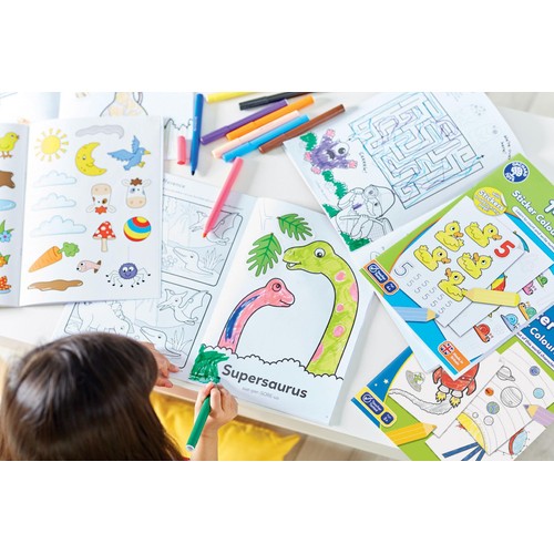 Orchard Toys 1-20 Sticker Colouring Book thumbnail 4