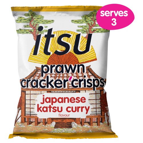 itsu Japanese Katsu Prawn Cracker Crisps Sharing Bag thumbnail 2
