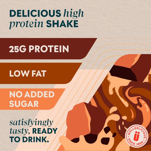 Muller x MyProtein Chocolate High Protein Shake thumbnail 3