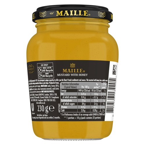 Maille Dijon Mustard With Honey  thumbnail 2