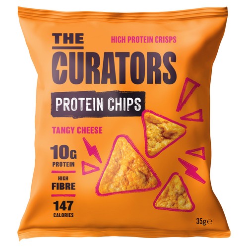 The Curators Tangy Cheese Protein Chips thumbnail 2