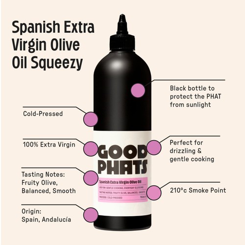 GOOD PHATS Spanish Extra Virgin Olive Oil thumbnail 2