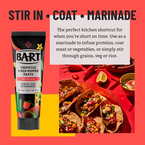 Bart Mexican Chipotle & Red pepper Paste thumbnail 3