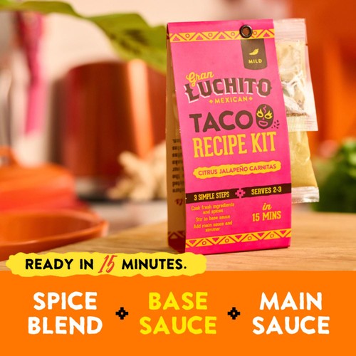 Gran Luchito 'Citrus Jalapeno' Easy Carnitas Taco Recipe Kit thumbnail 2