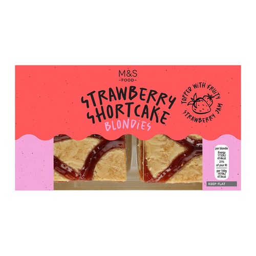 M&S Strawberry Shortcake Blondie thumbnail 2