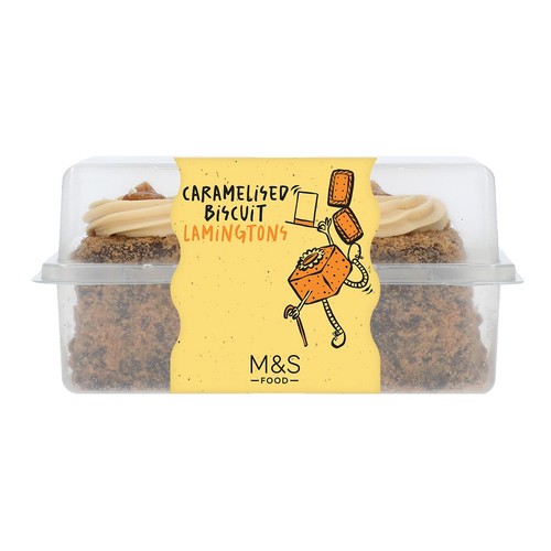 M&S Caramelised Biscuit Lamingtons