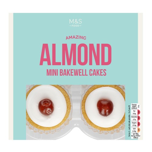 M&S Cherry Bakewells Serves 4 thumbnail 2
