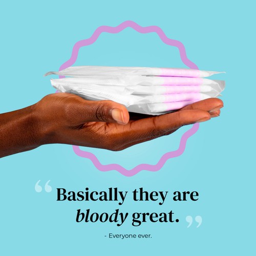 Mooncup Pads with Wings Heavy Night, Zero Irritants, Vagina Approved thumbnail 6