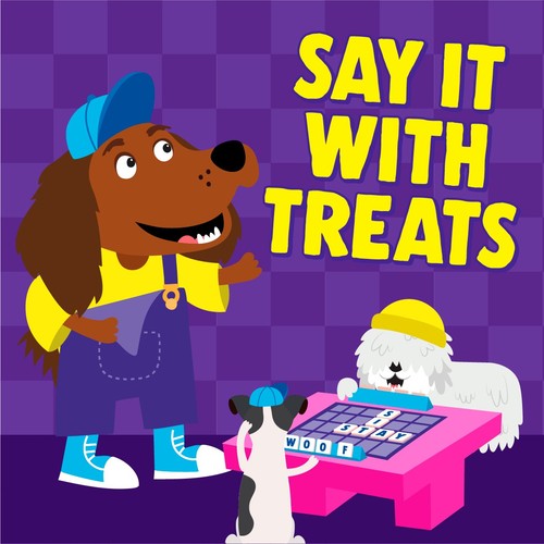 Denzel's Letters Peanut Butter & Banana Dog Treats thumbnail 3