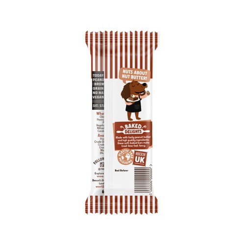 Denzels Peanut Butter Brownie Soft-Baked Bars for Dogs thumbnail 6