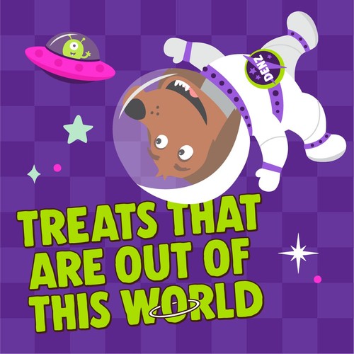 Denzel's Space Mix Duck & Apple Dog Treats thumbnail 4