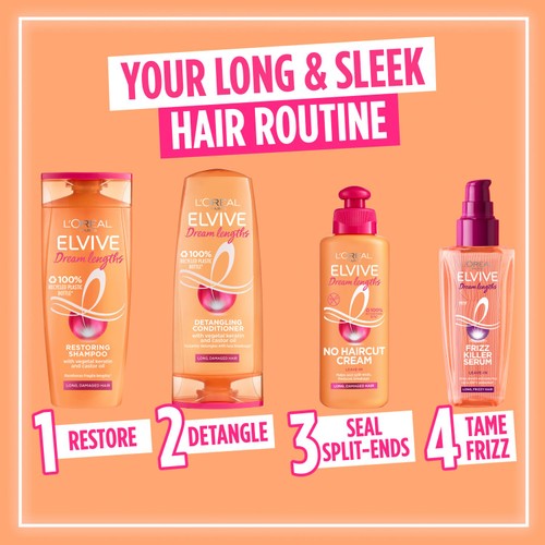 L'Oreal Elvive Dream Lengths Frizz Killer Serum thumbnail 3