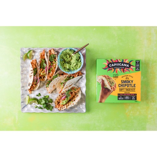 Capsicana Mexican Smoky Chipotle Taco Meal Kit thumbnail 3