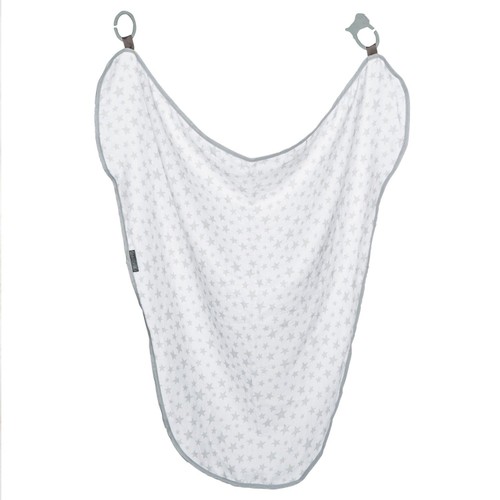 Cheeky Chompers 6 in 1 Multi Muslin Silver Stars