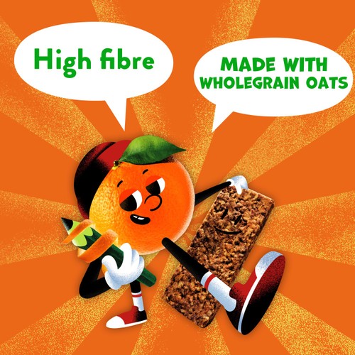 Goodies Kids Snack Mandarin & Apple Oaty Bars Multipack thumbnail 3
