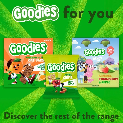 Goodies Kids Snack Mandarin & Apple Oaty Bars Multipack thumbnail 6