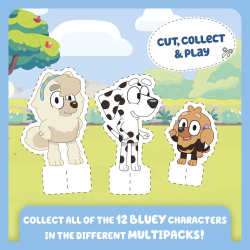 Goodies BLUEY Kids Snack Banana & Strawberry Yoghurt Pouch Multipack thumbnail 6
