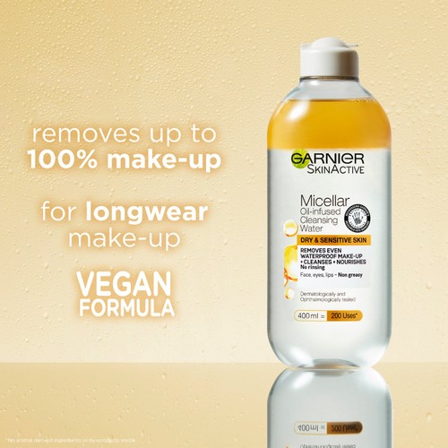 Garnier Micellar Oil Infused Cleansing Water thumbnail 3