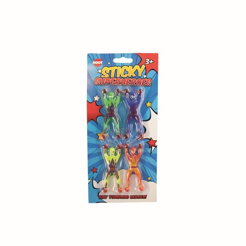 Hoot Sticky Superheroes