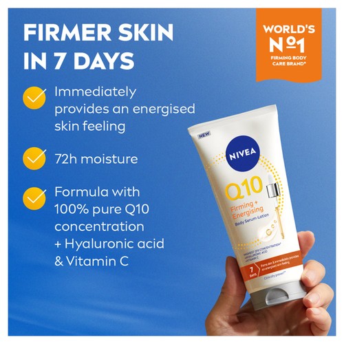 NIVEA Q10 Firming+ Energising Body Serum Lotion thumbnail 2