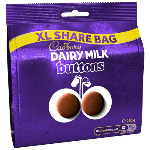 Cadbury Dairy Milk Buttons 290G thumbnail 3