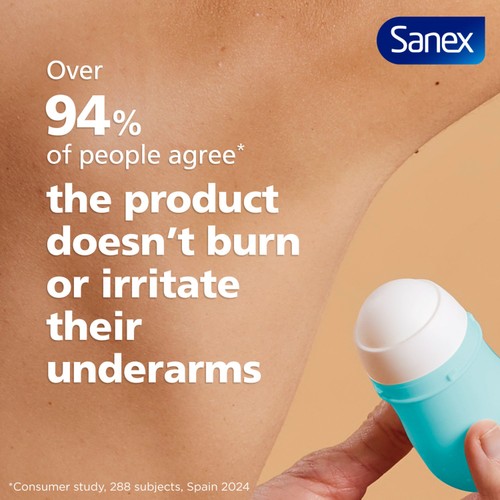 Sanex Derma Care+ Active Freshness 72-Hour Antiperspirant Roll-On Deodorant thumbnail 5