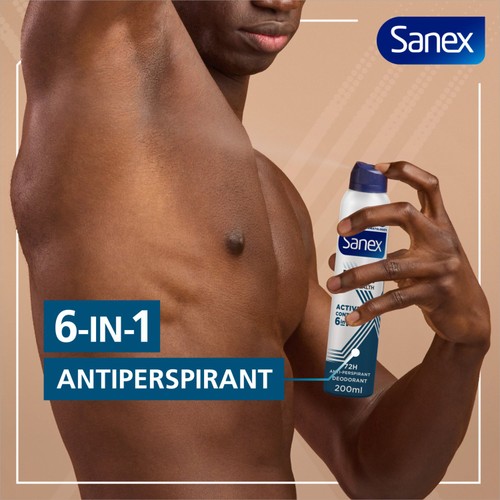 Sanex Men Active Control Antiperspirant Spray Deodorant thumbnail 3