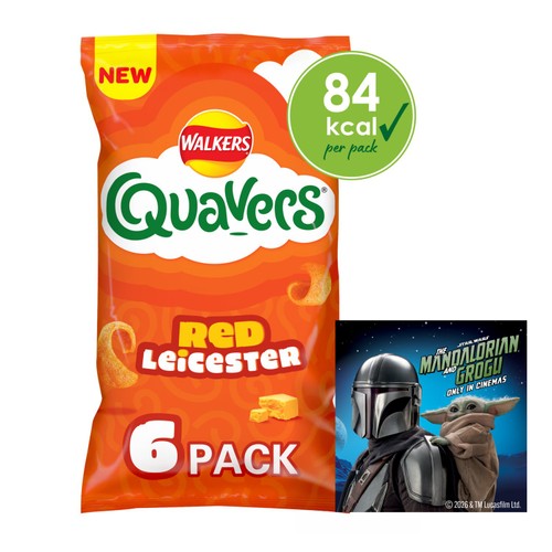 Quavers Red Leicester 6 Pack