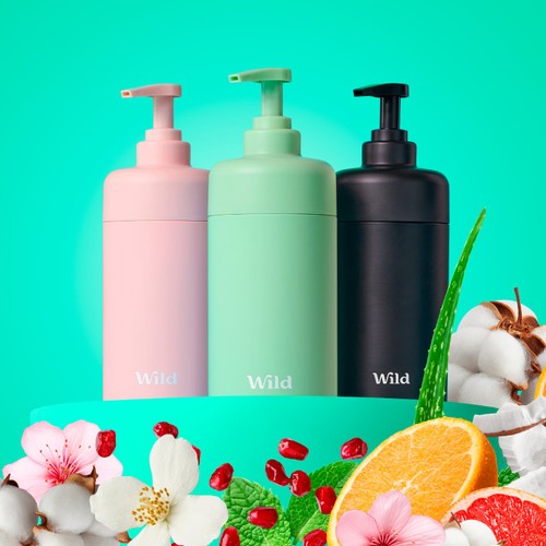 Wild Sage Refillable Body Wash Case thumbnail 4
