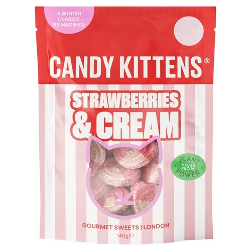 Candy Kittens Strawberries & Cream