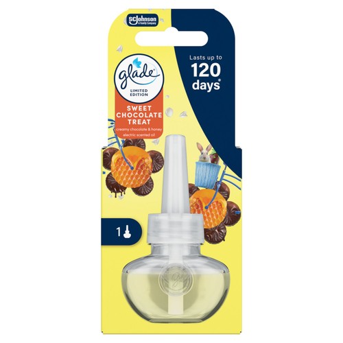 Glade Electric Scented Plug In Refill Sweet Chocolate Treat 20ml thumbnail 2