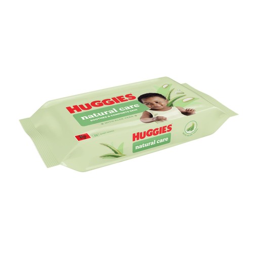 Huggies Natural Care Baby Wipes single Pack thumbnail 2