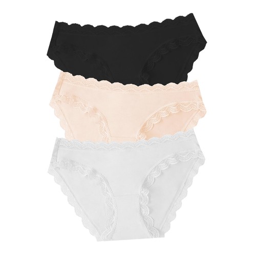 Stripe & Stare Knickers, Classic Basics, XL